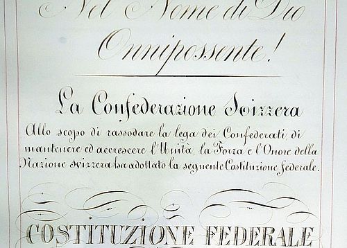 costituzione federale