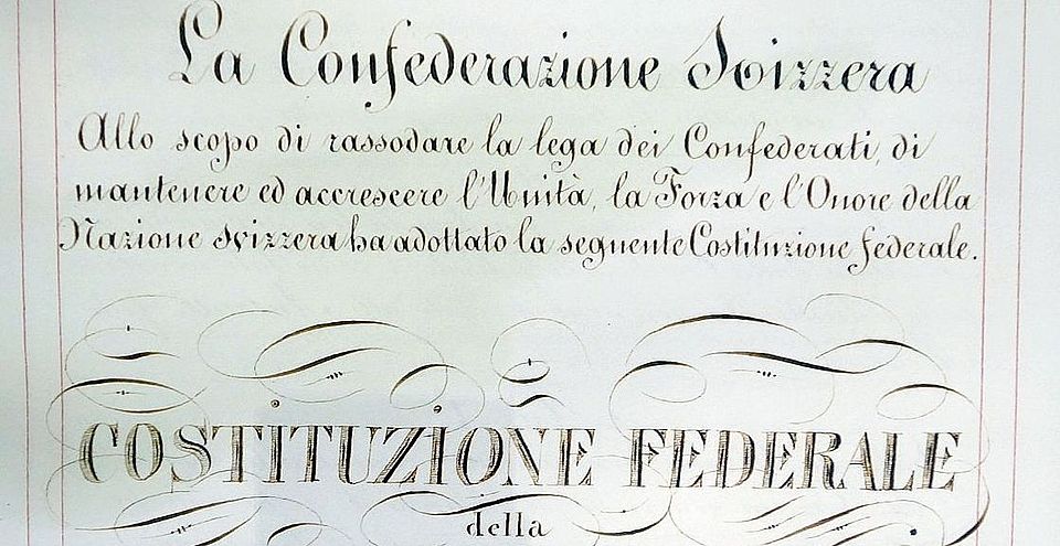 Costituzione federale