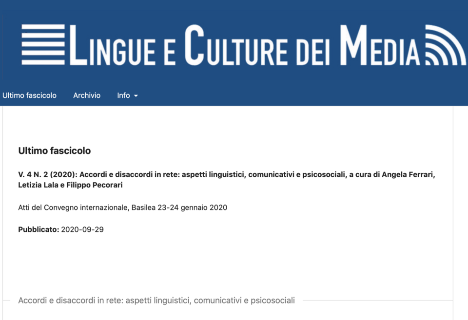 Lingue e culture